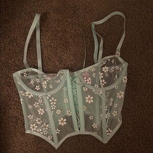 Savage X Fenty Floral Corset Top